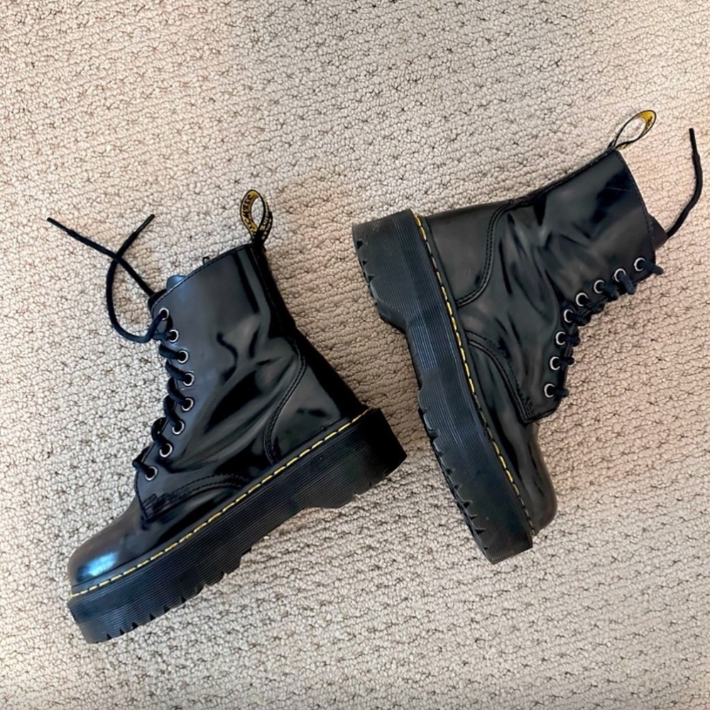 JADON BOOT SMOOTH LEATHER PLATFORMS